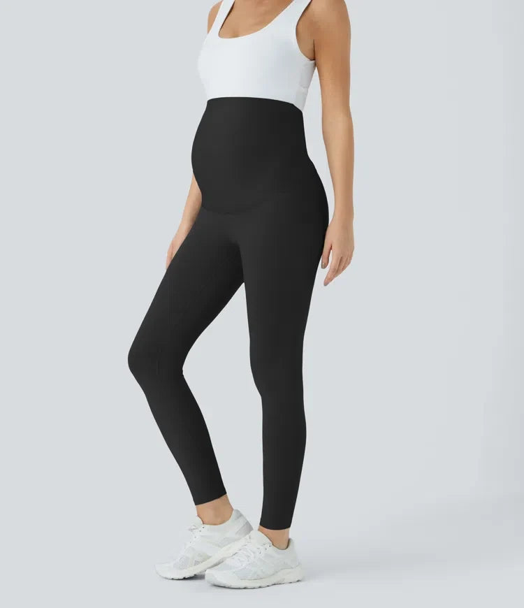 SoftlyZero superhög midja mamma yoga 7/8 leggings