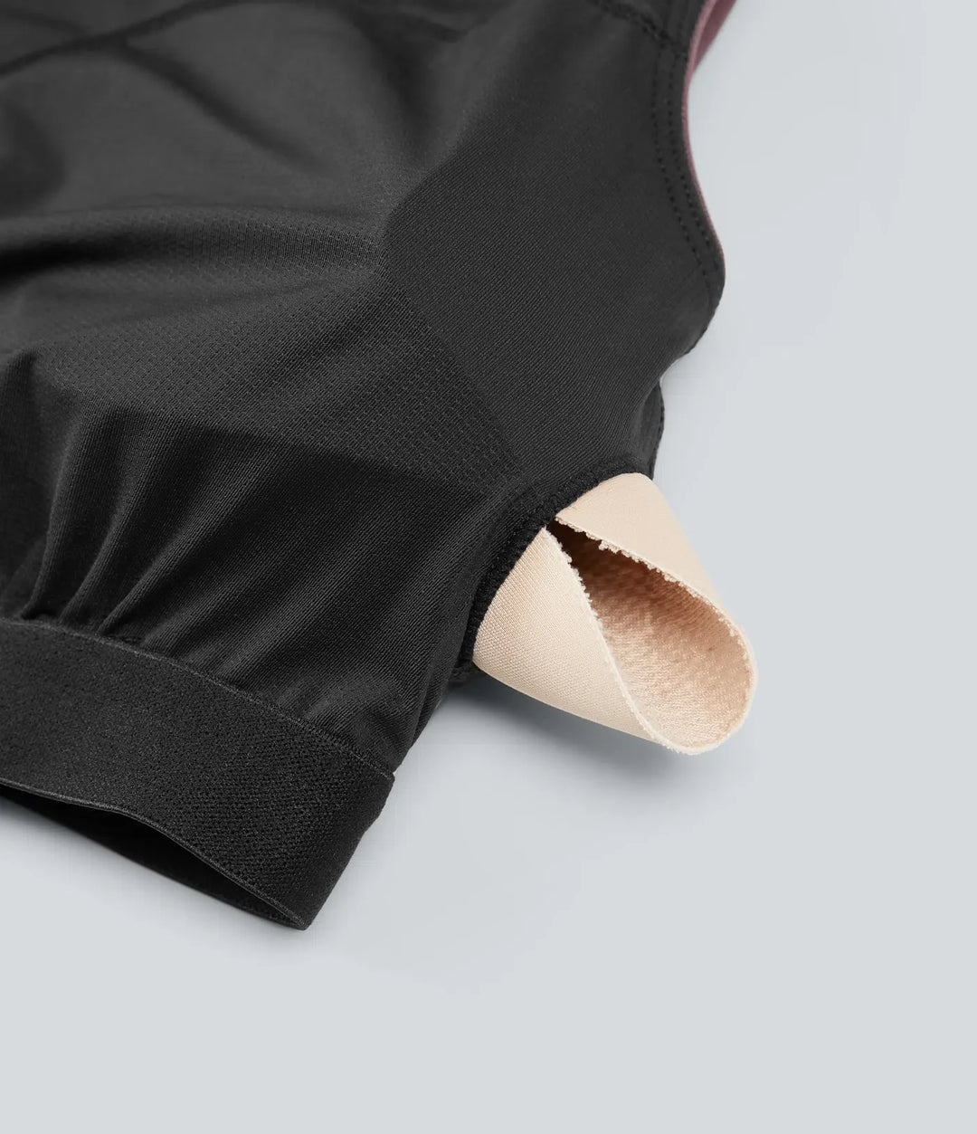 Enaxlad dragsko inbyggd BH vardaglig jumpsuit med fickor-Easy Peezy Edition