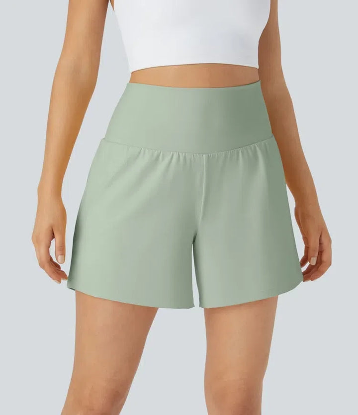 SoftlyZero Airy med extra hög midja 2-i-1 InstantCool yogashorts 5&