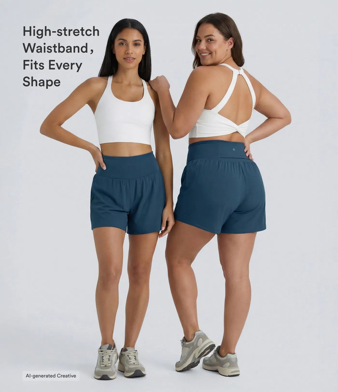 Softlyzero Airy med hög midja och magkontroll 2-i-1 InstantCool yogashorts 5&