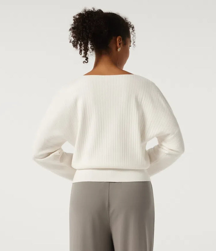 Båtringad långärmad arbetströja