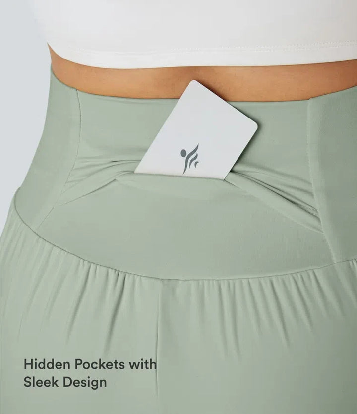 SoftlyZero Airy med extra hög midja 2-i-1 InstantCool yogashorts 5&