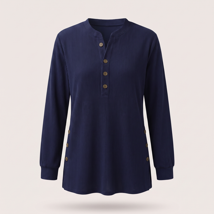 CELINE BLUS MED MJUK KRAGE