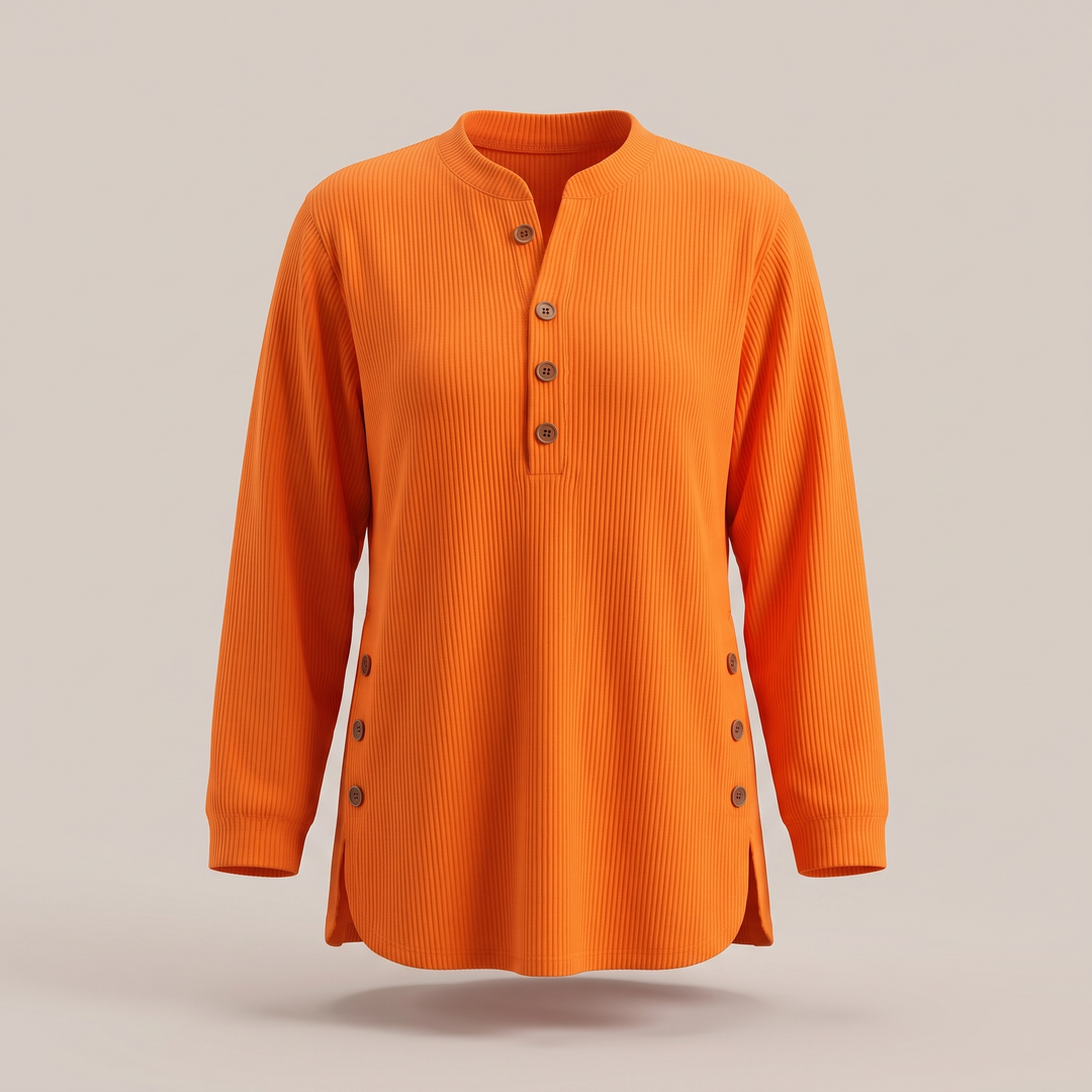 CELINE BLUS MED MJUK KRAGE