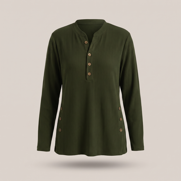 CELINE BLUS MED MJUK KRAGE