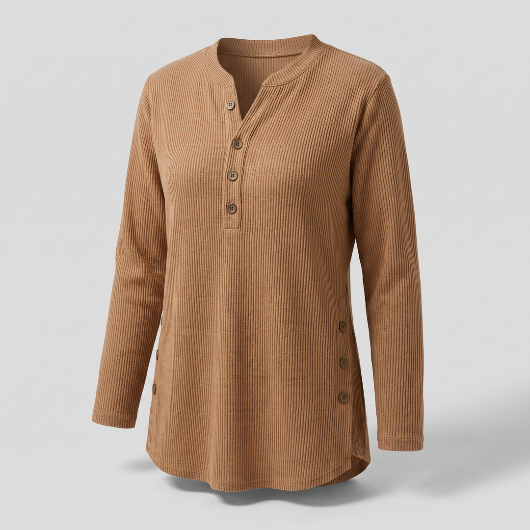 CELINE BLUS MED MJUK KRAGE