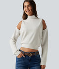 Halvpolo cold axel långärmad vardaglig sweatshirt