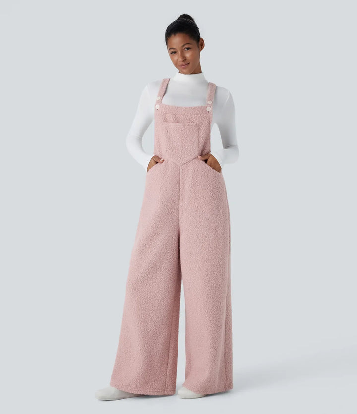 Fickor vardaglig teddy overall