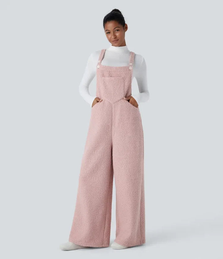Fickor vardaglig teddy overall