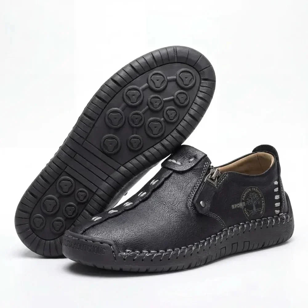 BURLEIGH LÄTTÅLIGA LOAFERS MED DRAGKEDJA
