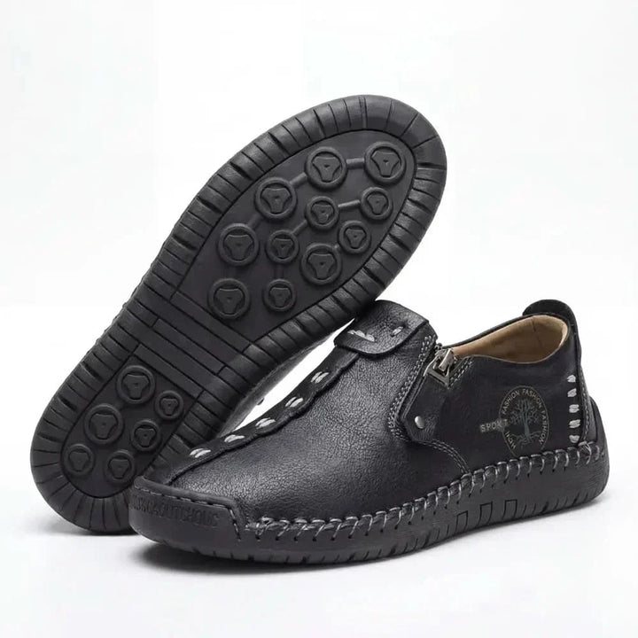 BURLEIGH LÄTTÅLIGA LOAFERS MED DRAGKEDJA