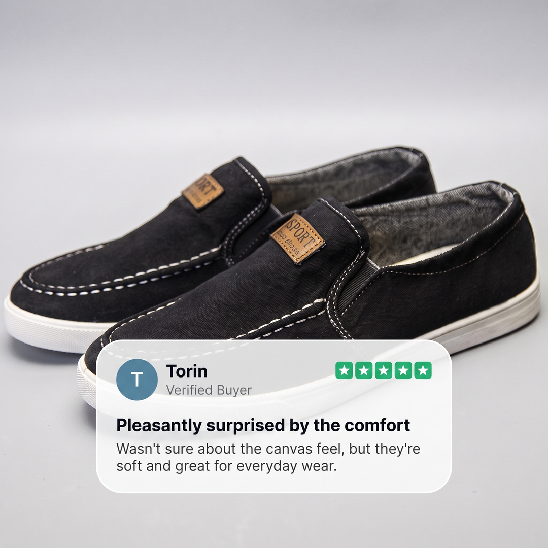 PERCIVAL BREEZE CANVASLOAFERS