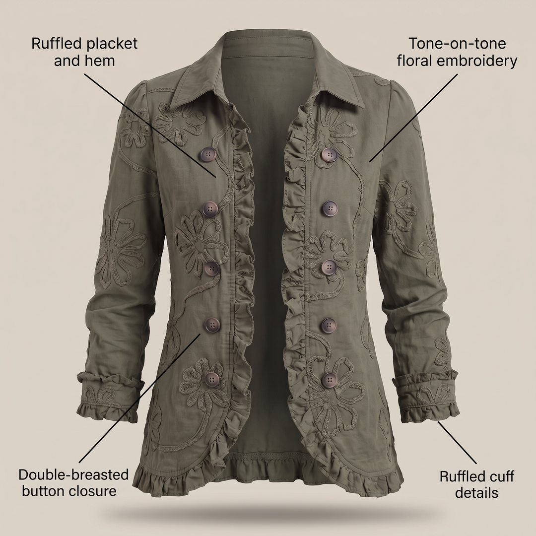CORDELIA BLOMSTERKANTAD JACKET