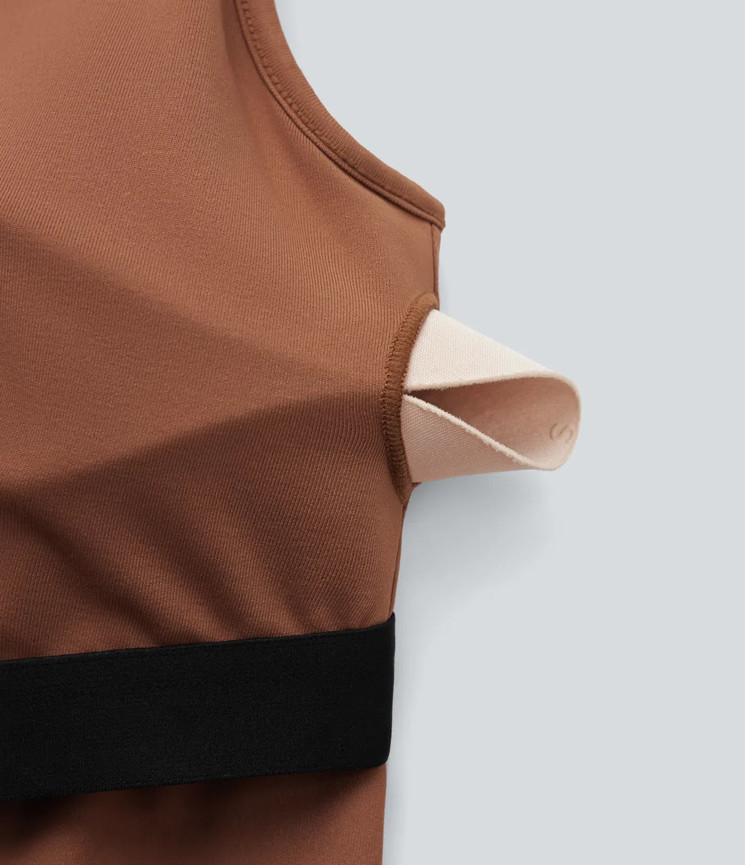 U rygg ärmlös vardaglig jumpsuit med fickor-Easy Peezy Edition