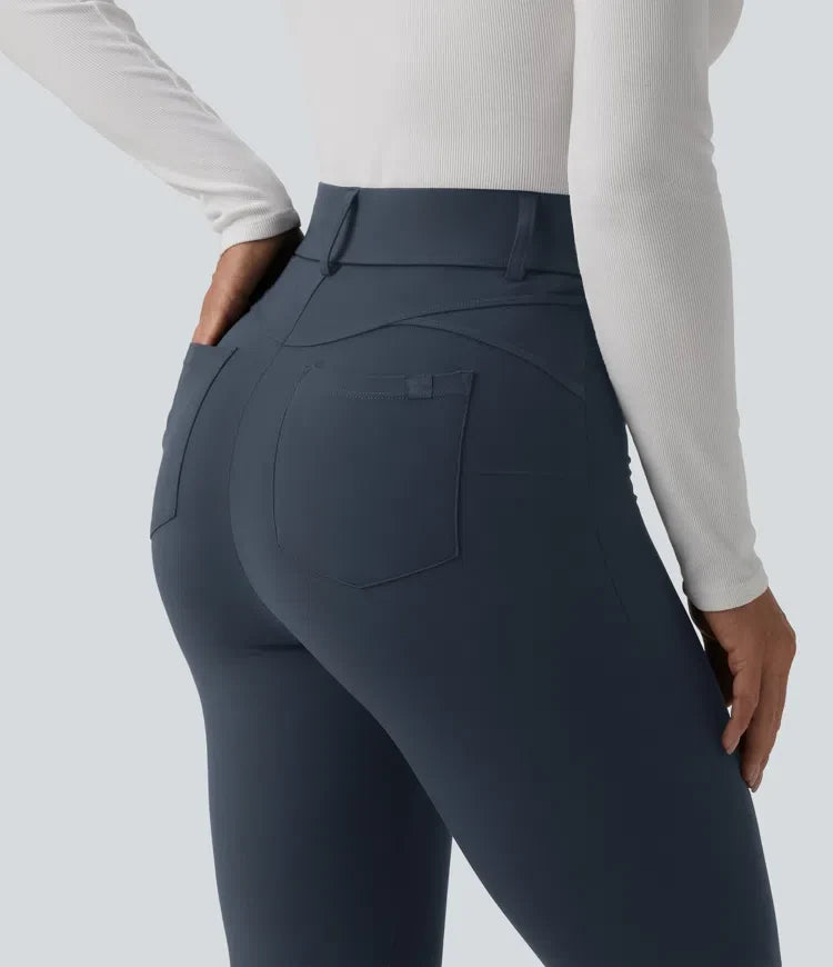 Halara UltraSculpt med hög midja vardagsleggings med fickor