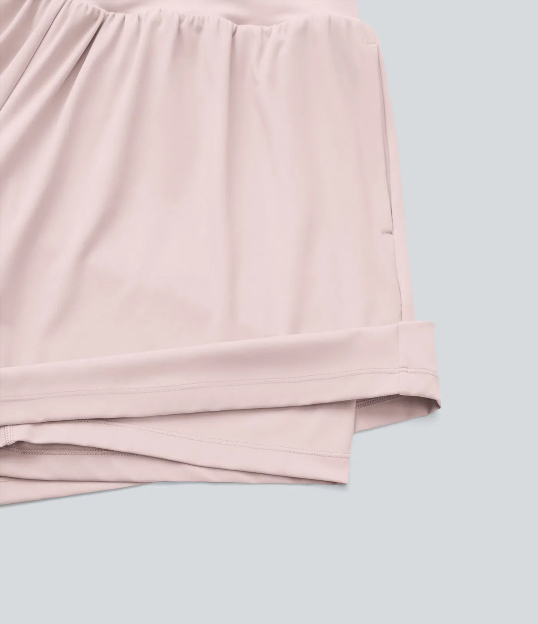 SoftlyZero Airy med extra hög midja 2-i-1 InstantCool yoga shorts i plusstorlek 7" med fickor