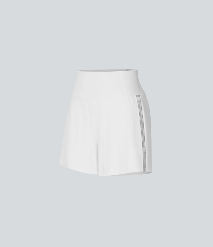 Lyckera X Smiley® SoftlyZero luftig superhög midja 2-i-1 InstantCool yoga shorts 5&