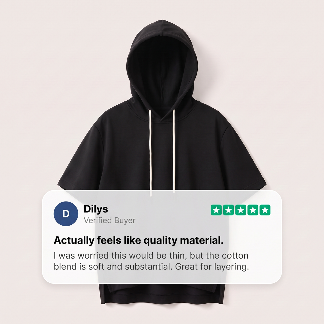 ALISON KORTÄRMAD HOODIE