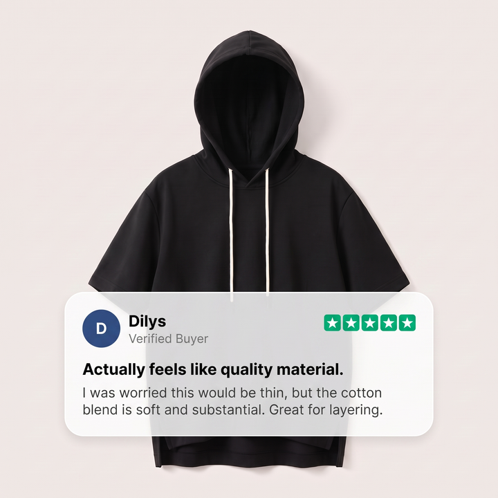 ALISON KORTÄRMAD HOODIE