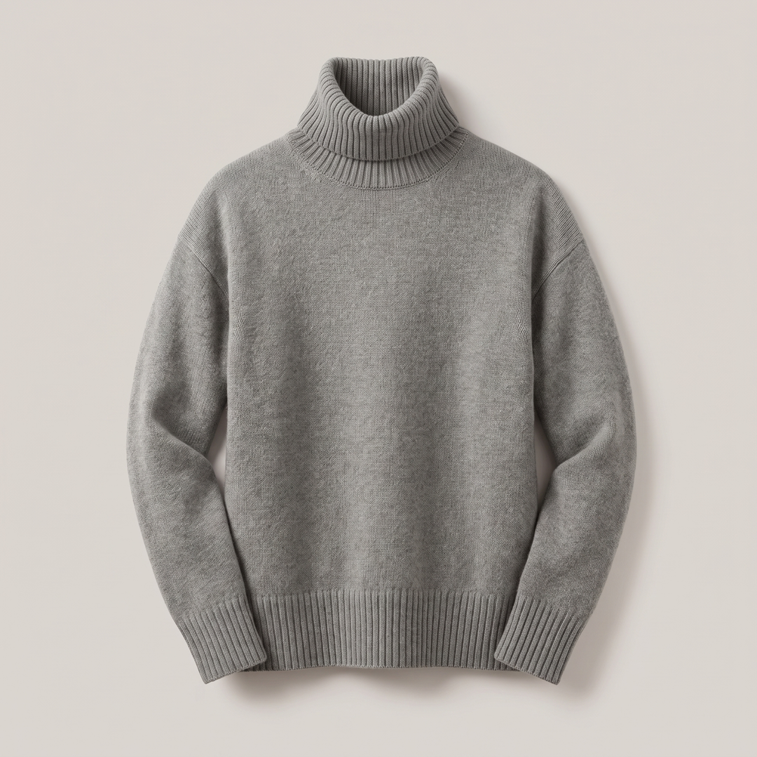 AURORA CASHMERE TURTLENECK-tröja