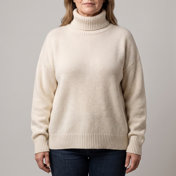 AURORA CASHMERE TURTLENECK-tröja