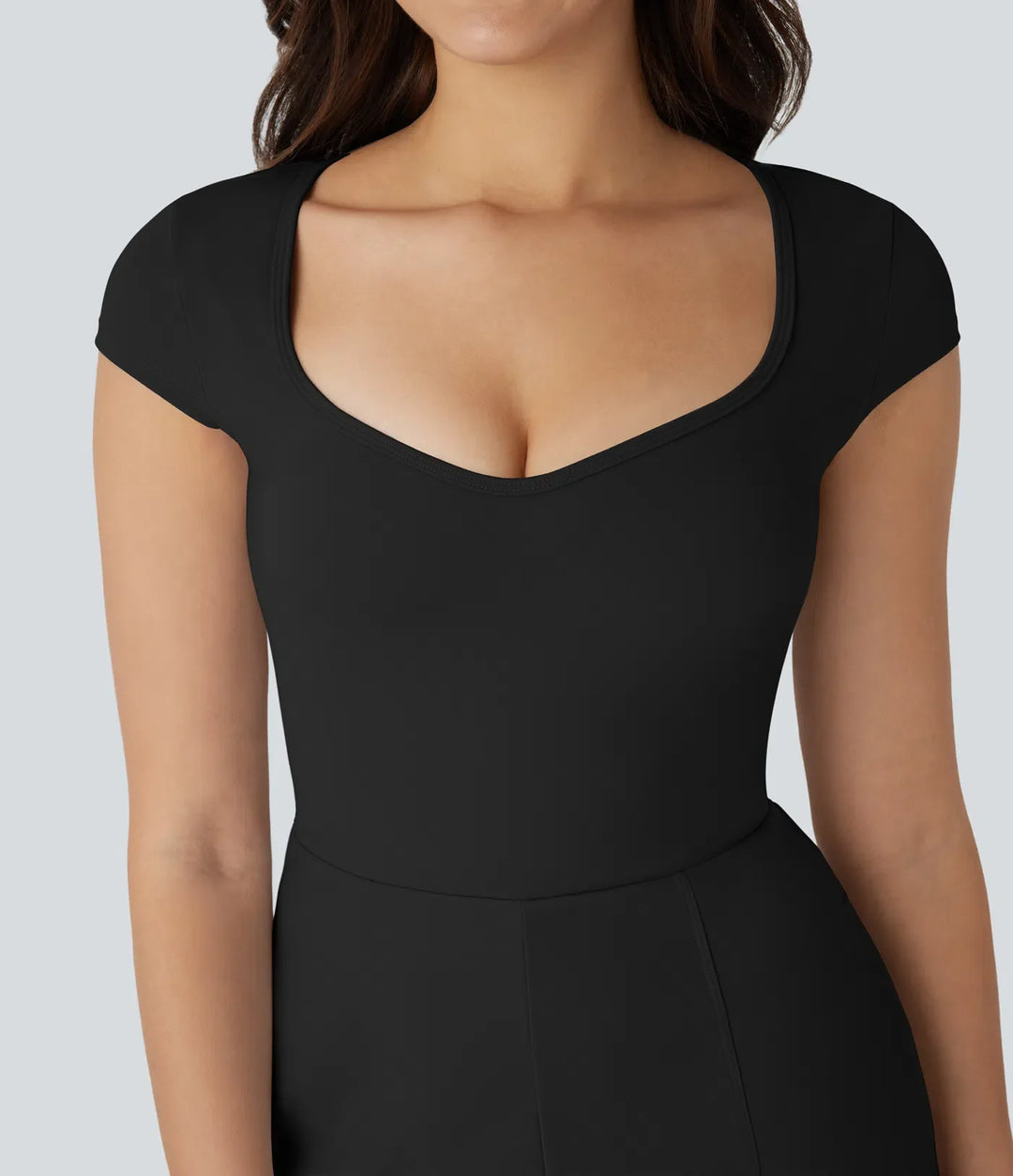 SoftlyZero Airy U-ringning holkärm ficka sval känsla yoga playsuit – Easy Peezy