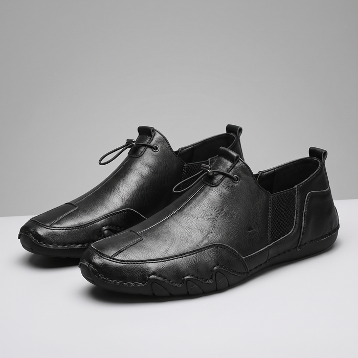 LORENZO SLIP-ONS I ÄKTA LÄDER
