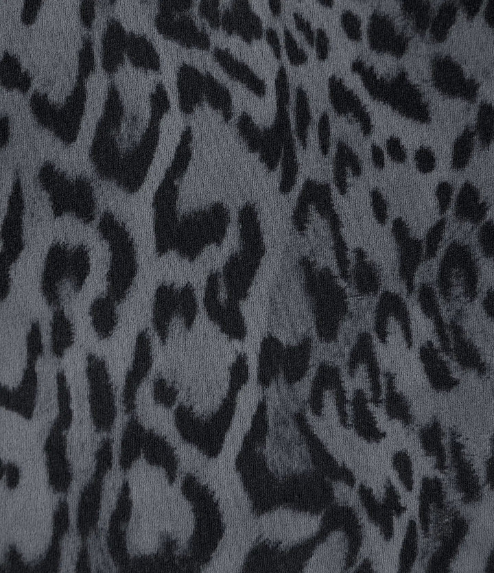 Lyckera UltraSculpt leopardmönster högmidjad magkontroll raka ben yogabyxor med fickor