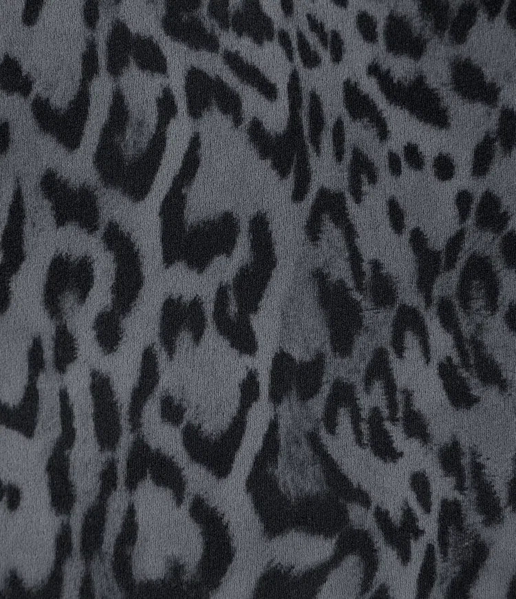 Lyckera UltraSculpt leopardmönster högmidjad magkontroll raka ben yogabyxor med fickor
