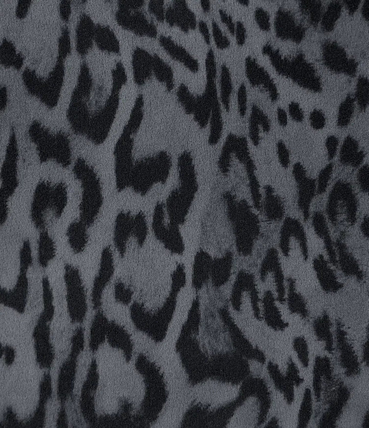Lyckera UltraSculpt leopardmönster högmidjad magkontroll raka ben yogabyxor med fickor