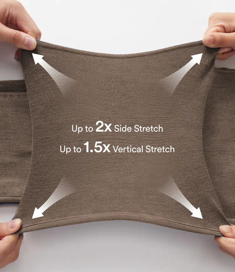 Lyckera Flex låg midja vida ben vardagsjeans med fickor