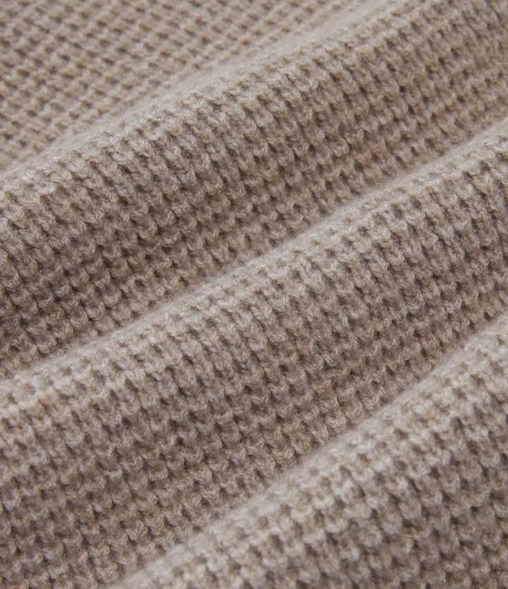 Rund hals långärmad lounge cardigan