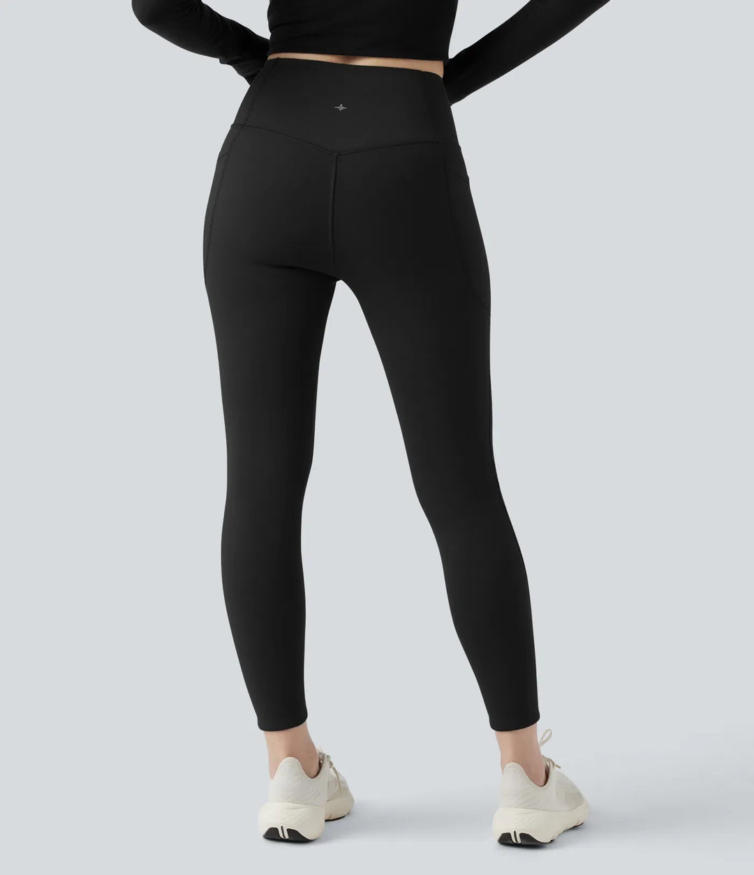 Lyckera UltraSculpt extra Heat högmidjad magkontroll formande yogaleggings med fickor