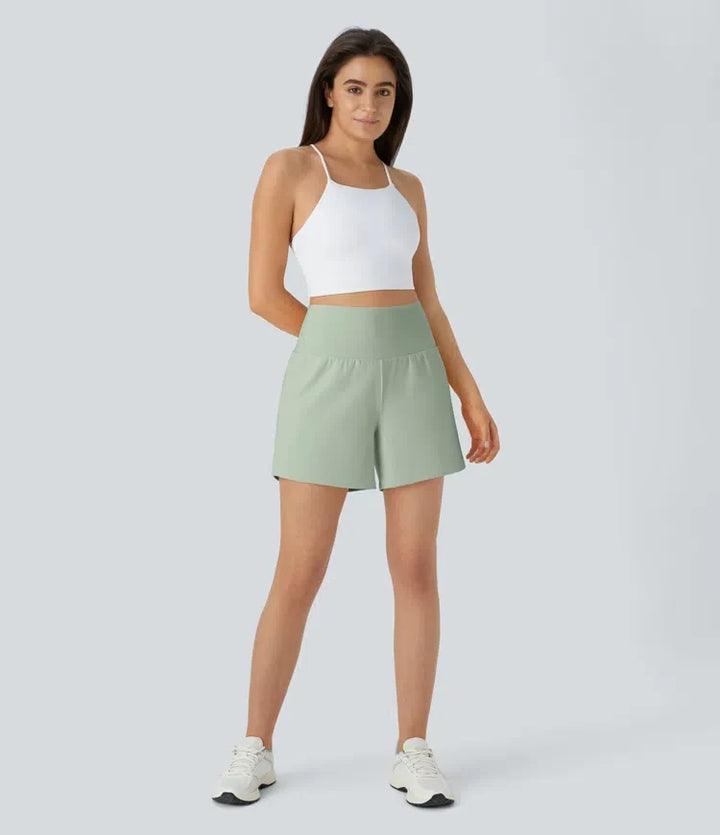 SoftlyZero Airy med extra hög midja 2-i-1 InstantCool yogashorts 5&