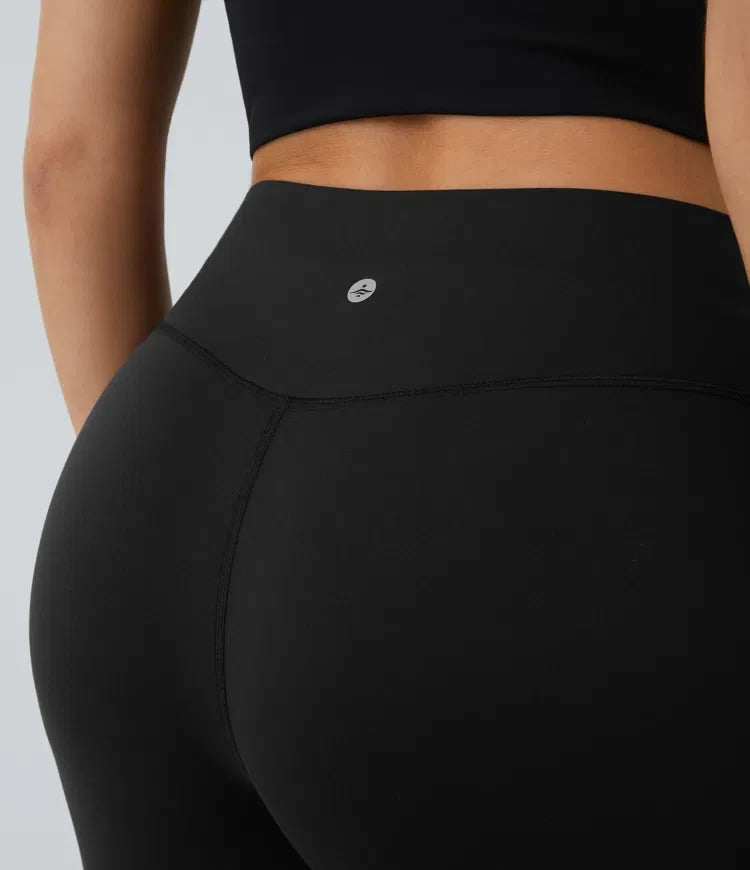 DayStretch med hög midja omlott utsvängd yogaleggings
