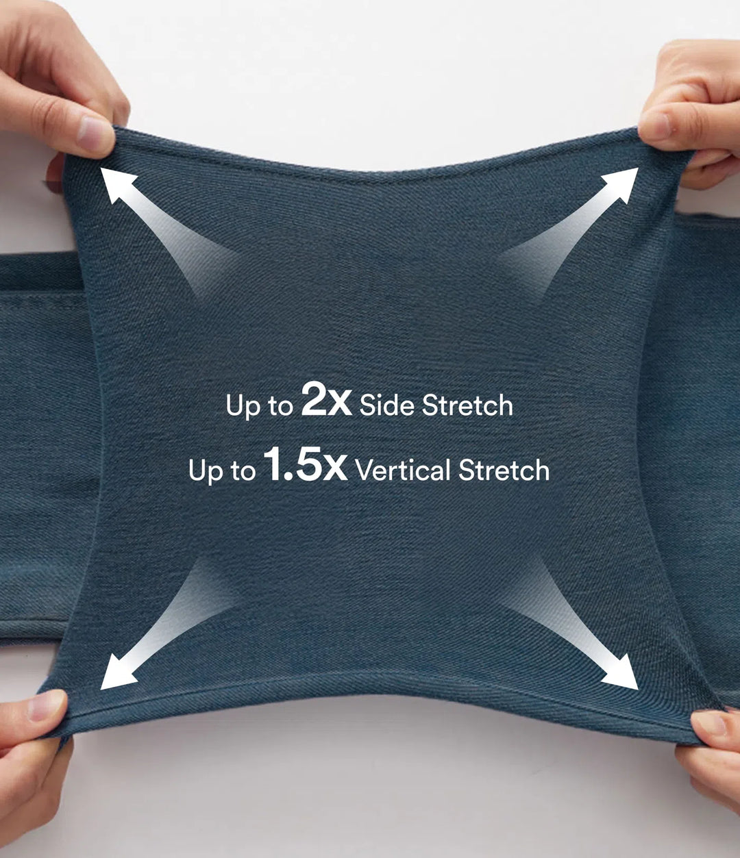Halara Flex med hög midja och fickor vida ben lös jeans för arbete