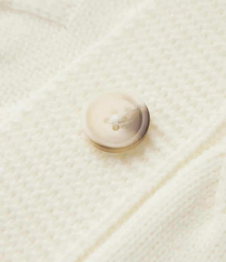 V-ringad långärmad vardaglig cardigan