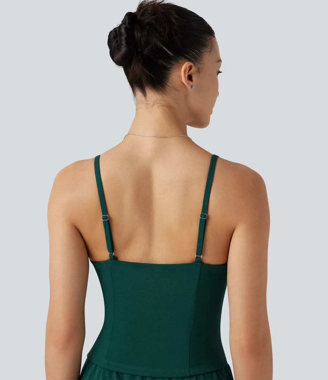 Omlott slits fåll inbyggd BH vardaglig slip baggy jumpsuit med fickor-Easy Peezy