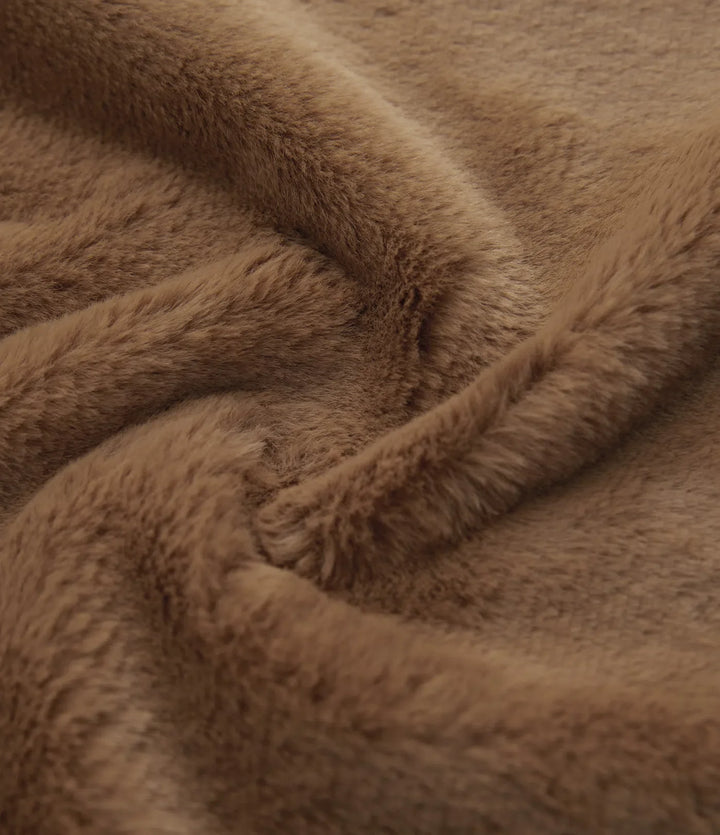 Med huva dragsko fleece vardaglig parka sherpajacka med fickor