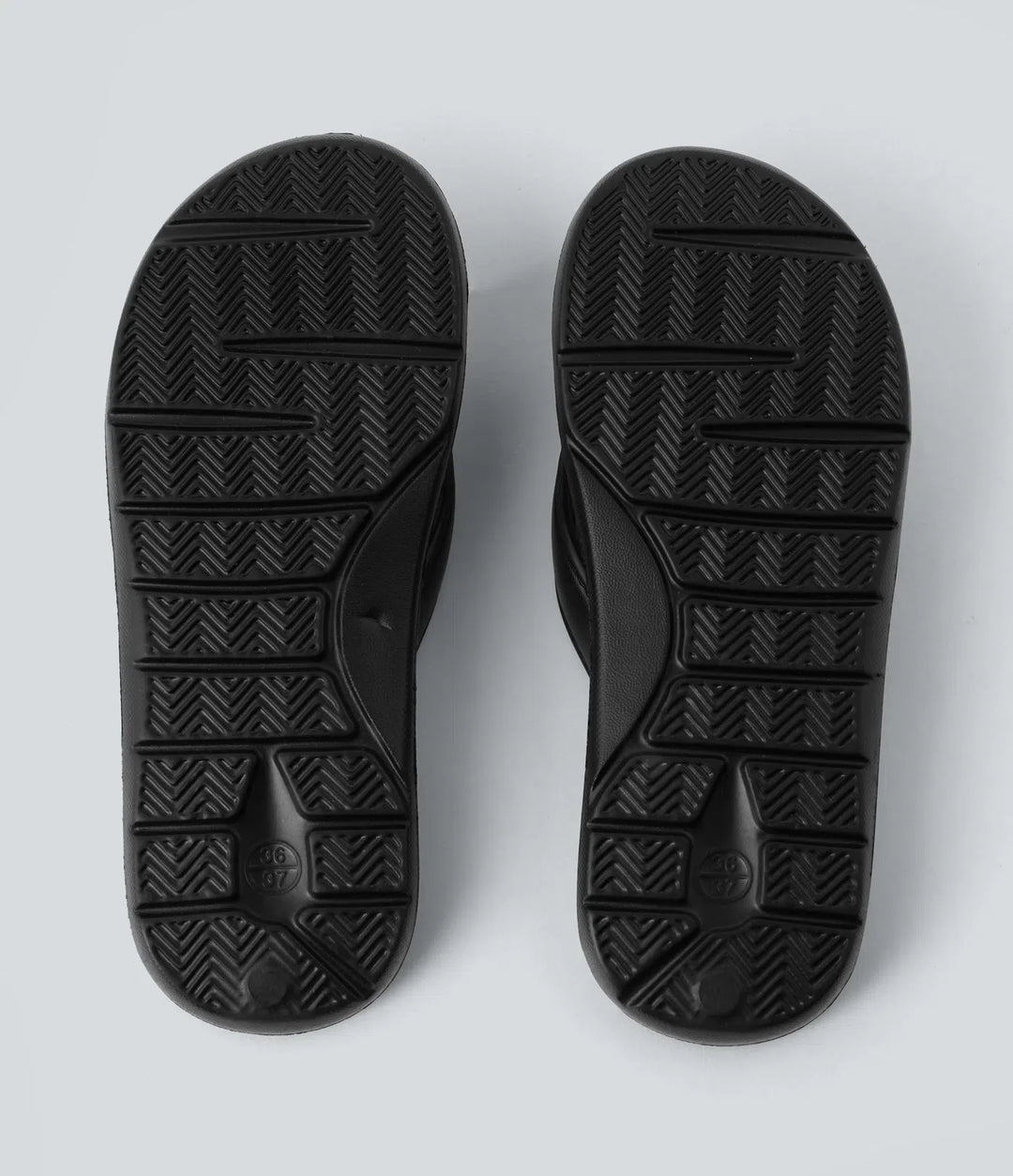 Enfärgad flip-flops