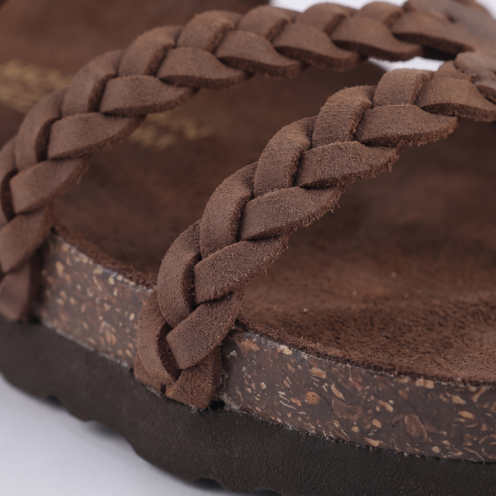MARLBOROUGH FLÄTADE KORK SANDALER