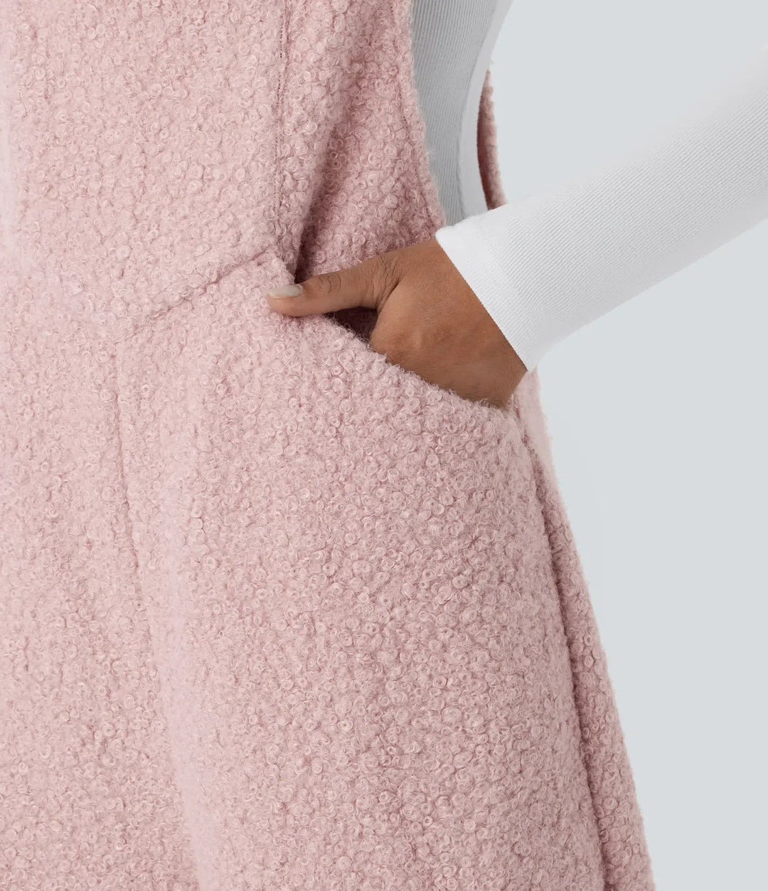 Fickor vardaglig teddy overall