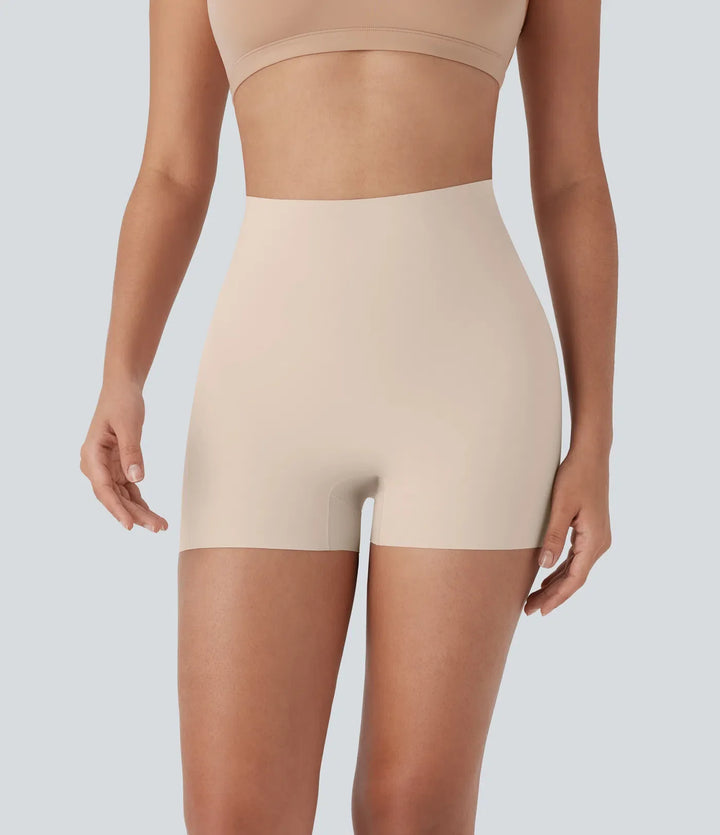 Hög stretch högmidjad lounge slät boyshorts