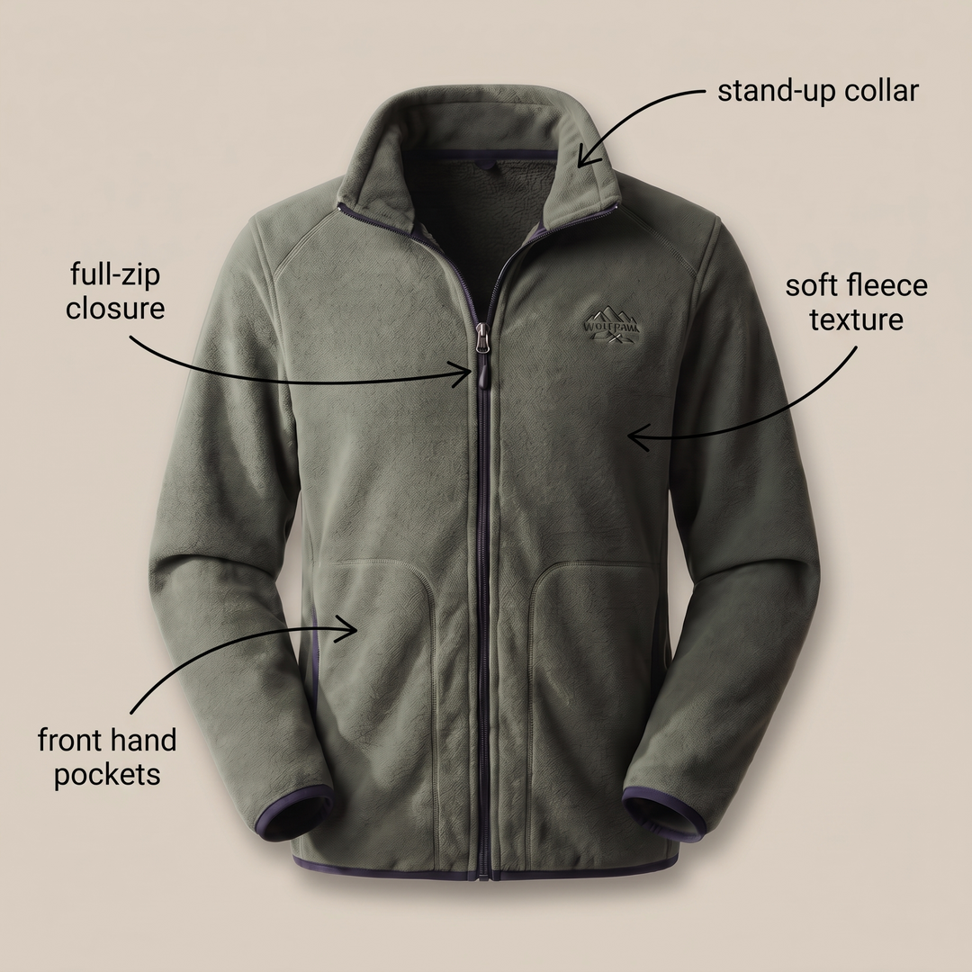 BRIARWOOD FLEECE DRAGKEDJACKA