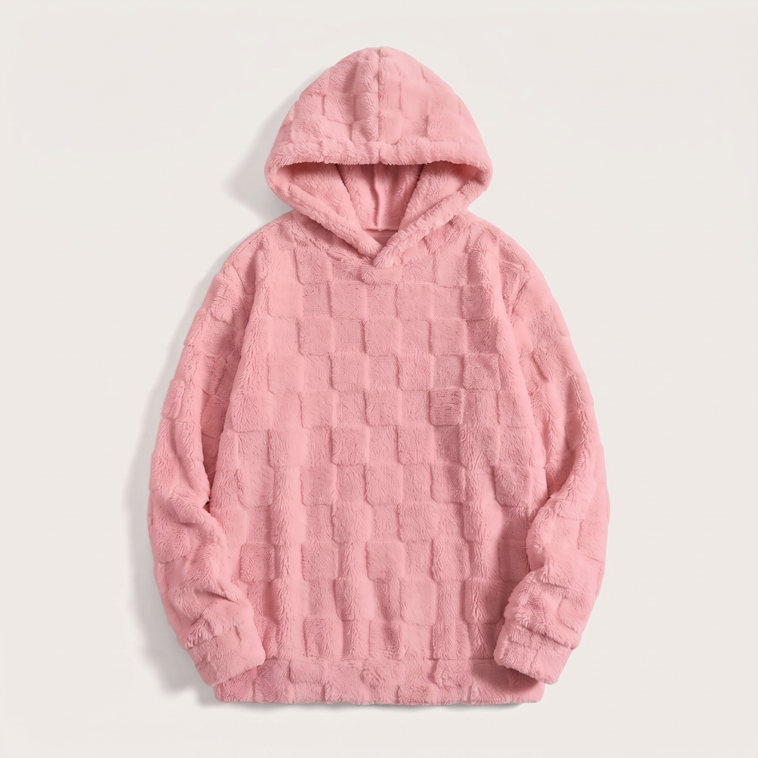 ARABELLA MYSIGT MÖNSTERT HOODIE