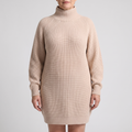FLORIANA MYSIGT ROLL-NECK-KLÄNNING