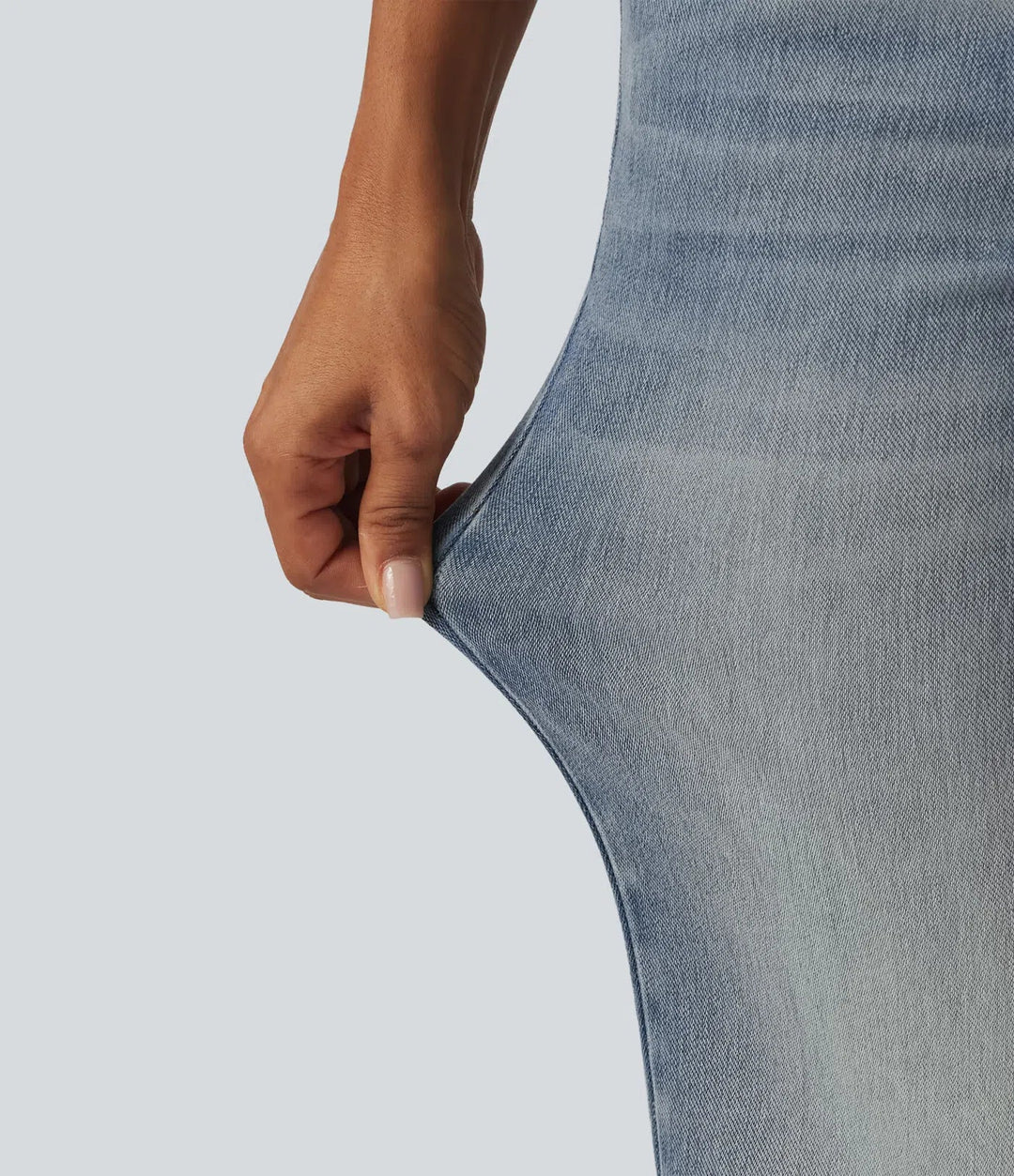 Lyckera Flex låg midja utsvängd vardagsjeans med fickor