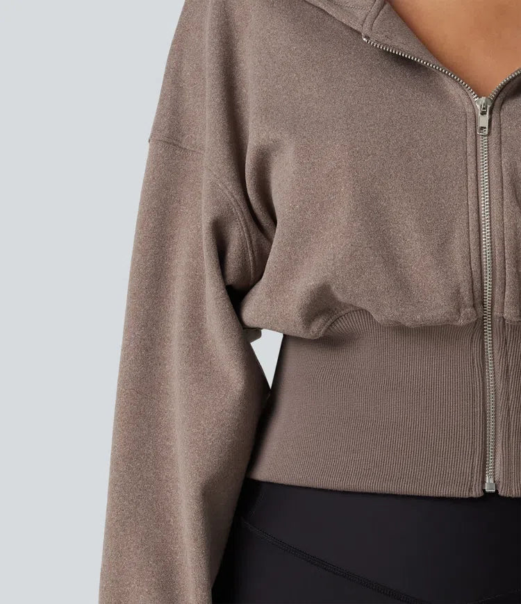 Med huva lång raglanärm tumhål vardaglig sweatshirt