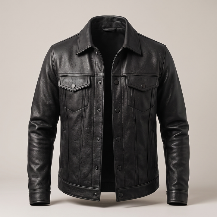 SIGNATURE LÄDER RIDERJACKA