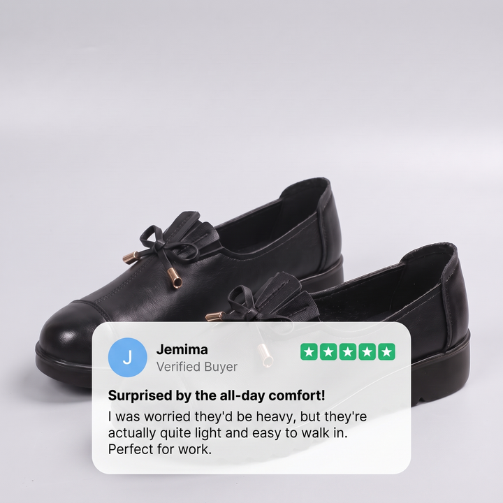 ELEGANTA KOMFORTLOAFERS I LÄDER